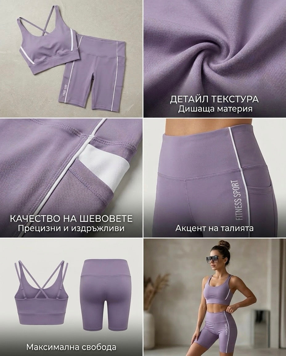 Дамски фитнес сет
