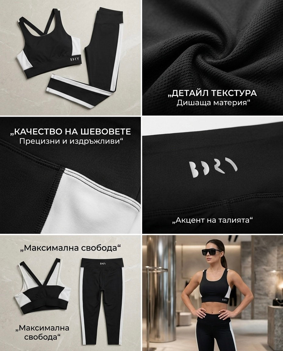 Спортен сет с издължаващ ефект
