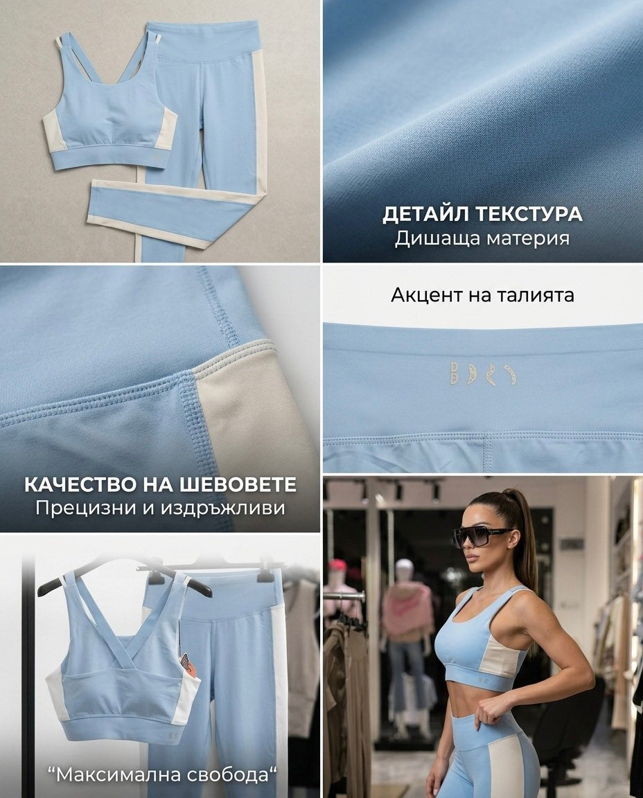 Спортен сет с издължаващ ефект